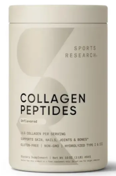 Sports Research Collagen Peptides 454 г
